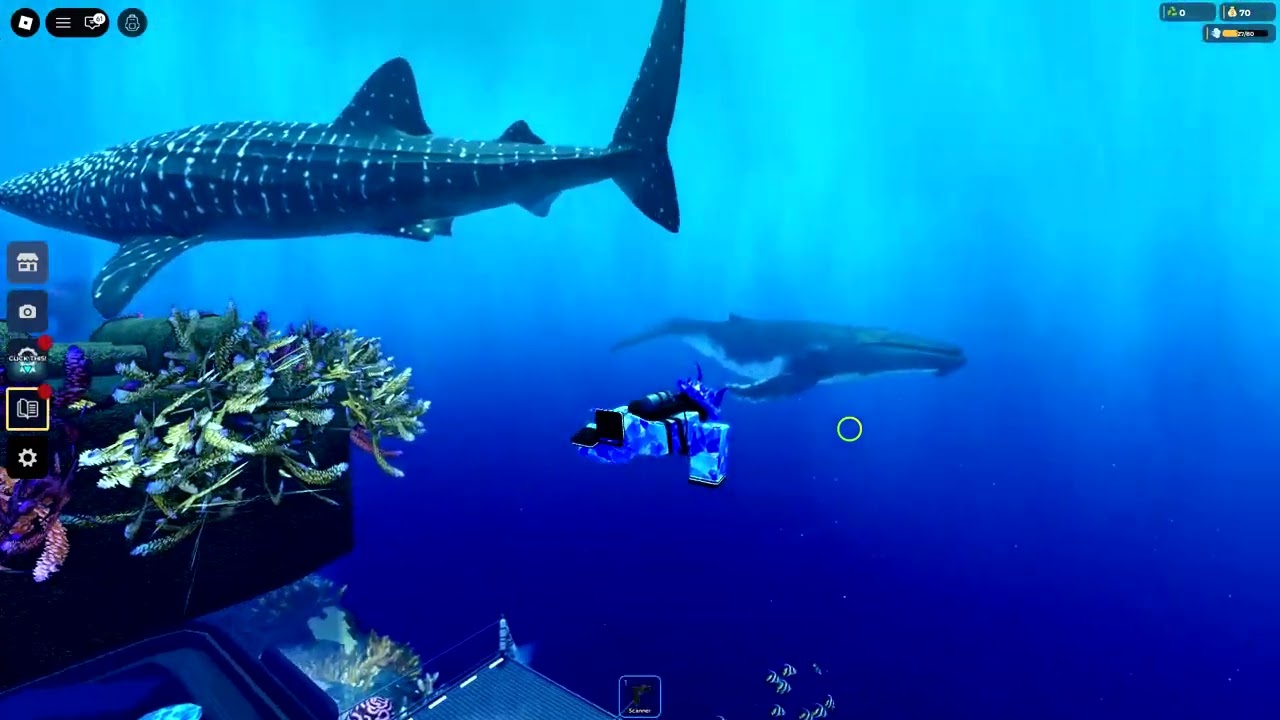 Calming ASMR Fish Scanning Exploration Experience