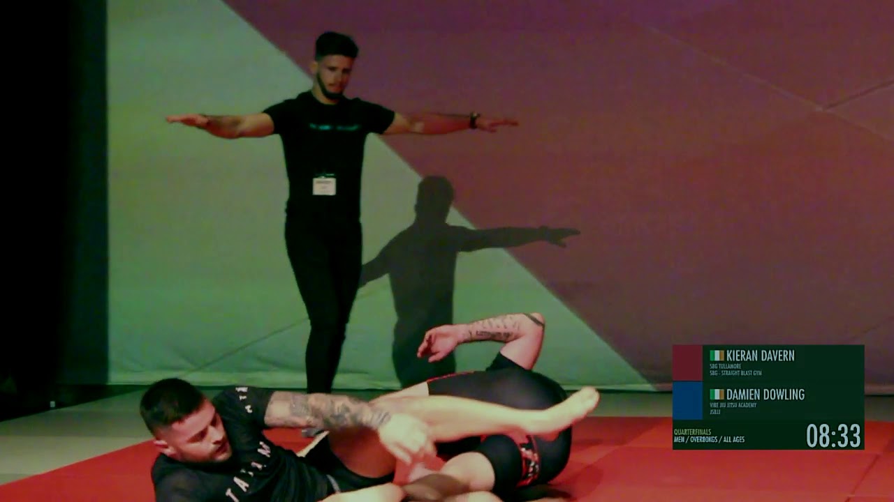 Kieran Davern vs Damien Dowling - Over 80kg Quarter Final #1 SubOver80 2019