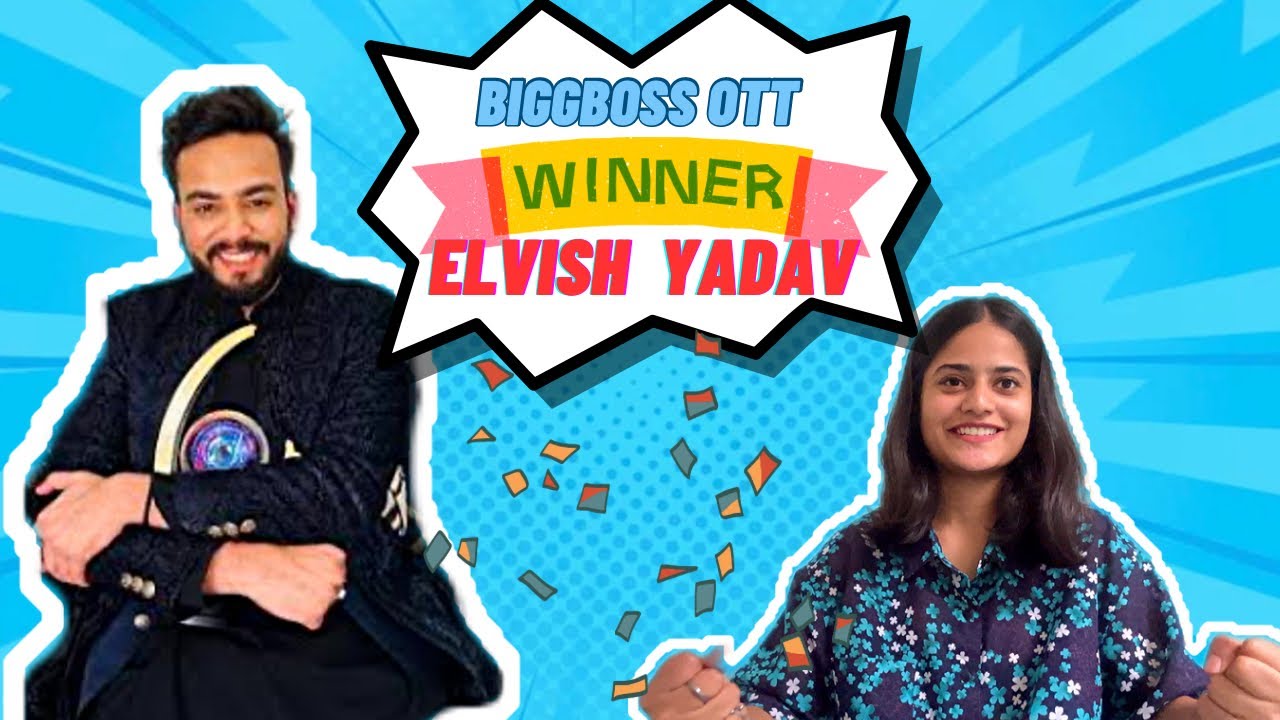 Finallyy 😍The Winner of Bigg boss ott “Elvish yadav “🏆 