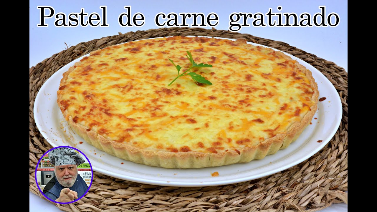 PASTEL DE CARNE FACIL CON MUCHO QUESO DE #JavierRomero