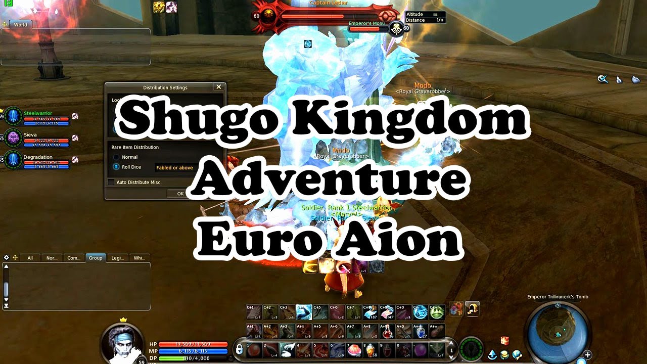 Shugo Kingdom Adventure - Event Euro Aion 2024