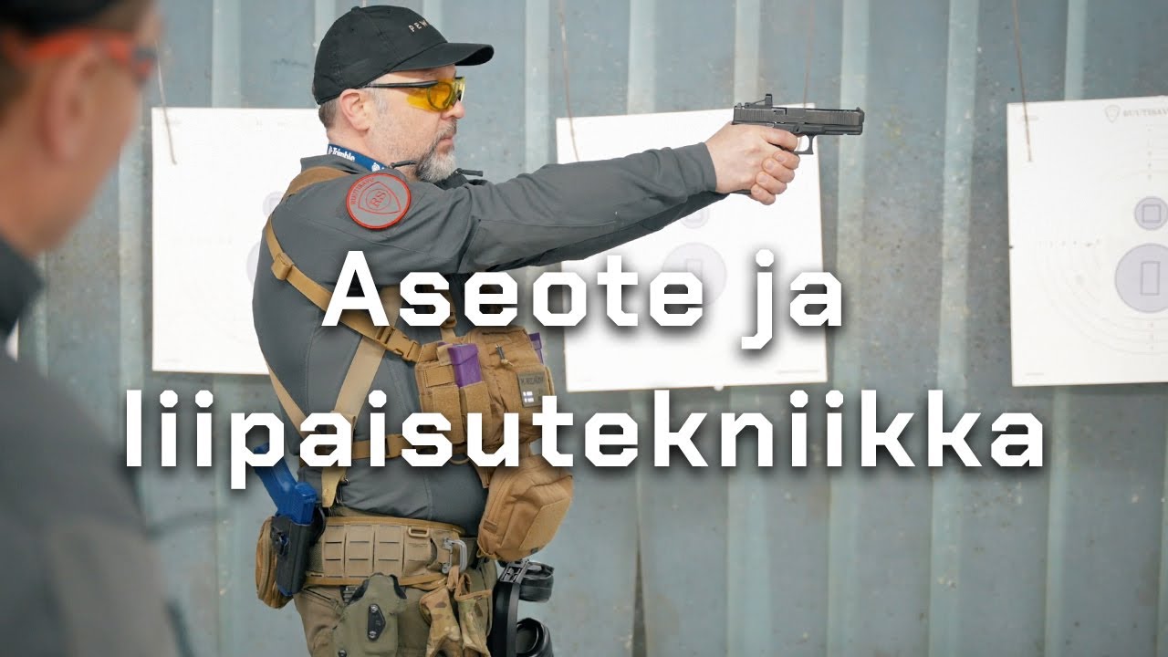 Aseote ja liipaisutekniikka pistoolilla