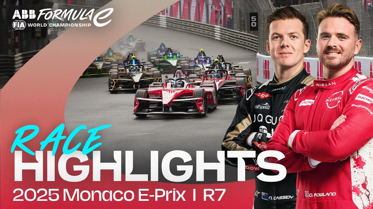 An All-Time Great in Monaco 🤩 | 2025 Monaco E-Prix Race Highlights