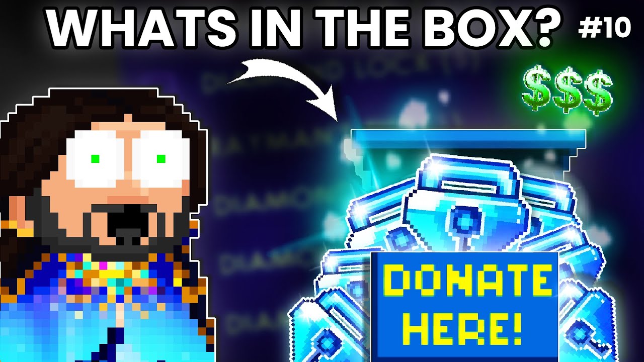 🔴OPENING BOXES🔴GROWTOPIA🔴WHAT'S IN THE BOX