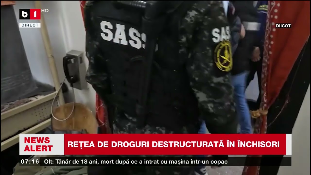PERCHEZIȚII ÎN PENITENCIARELE DIN ARGEȘ_Știri B1TV_16 sept. 2025