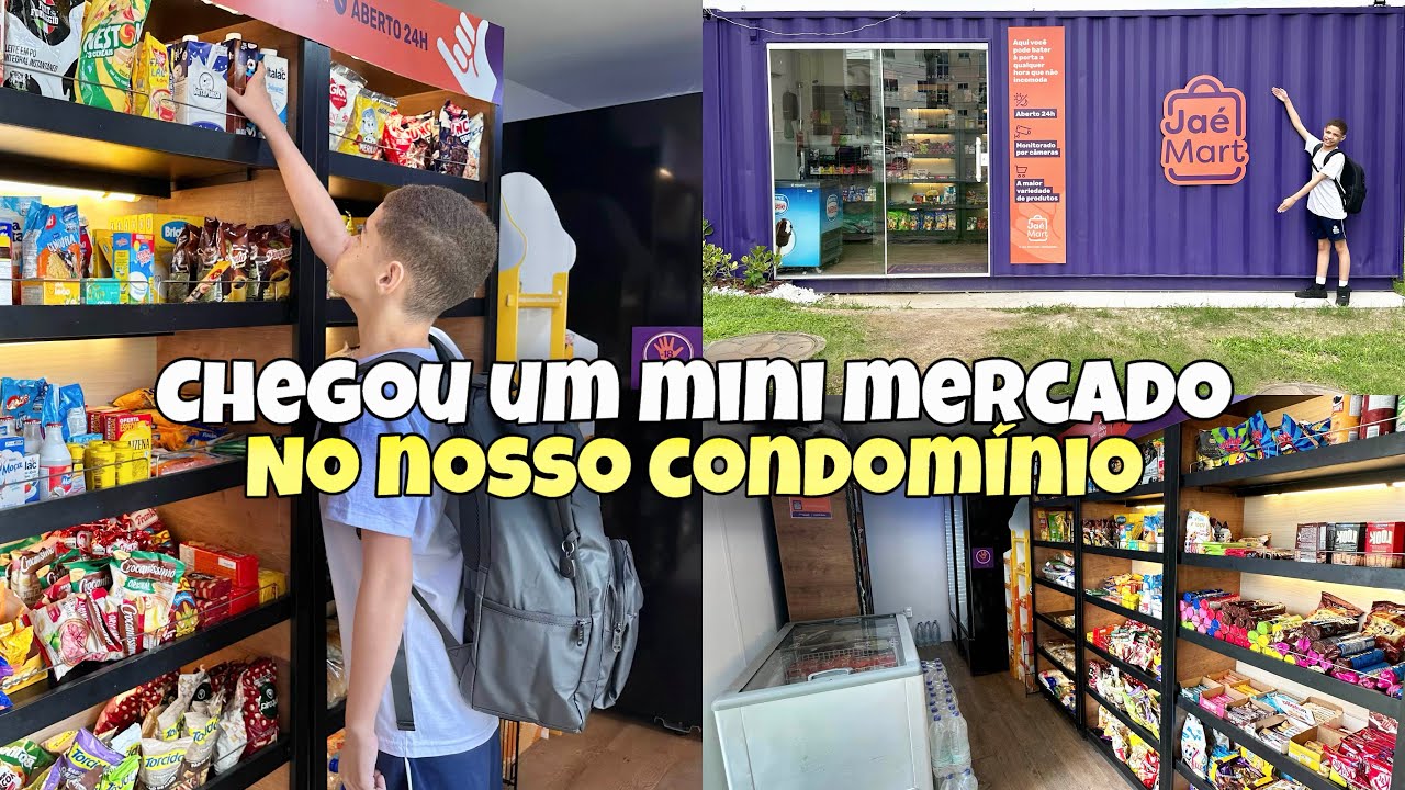 CHEGOU UM MINI MERCADO NO MEU CONDOMÍNIO | BOM DEMAIS | Caiçara e Carioca