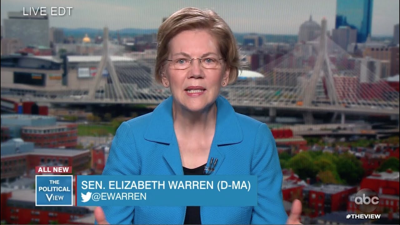 Elizabeth Warren Discusses Emergency Stimulus Plan and Trump's Response to Coronavirus | The View