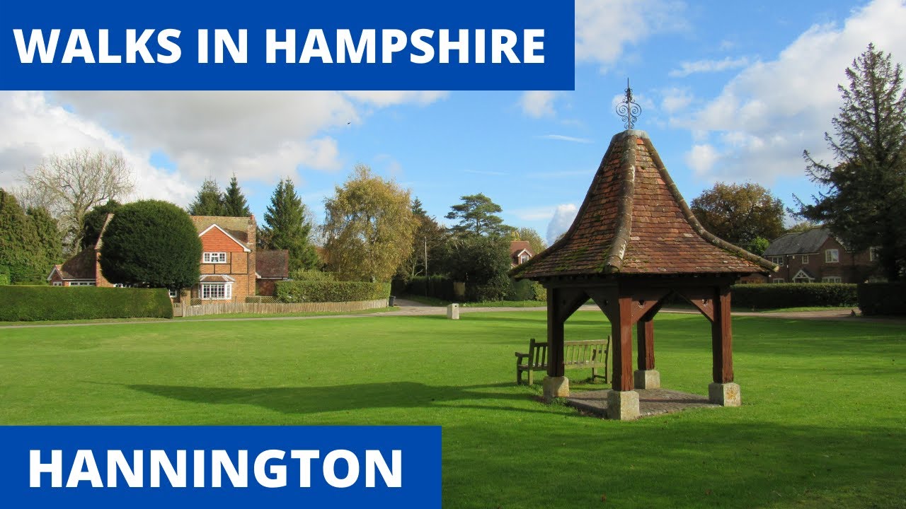 WALKS IN HAMPSHIRE at HANNINGTON [4K]