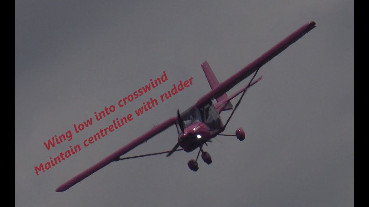 Foxbat aces strong crosswind.