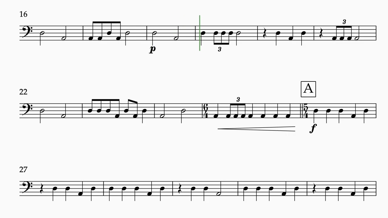 Mathematically Imperfect (for timpani solo) [Beginner level]