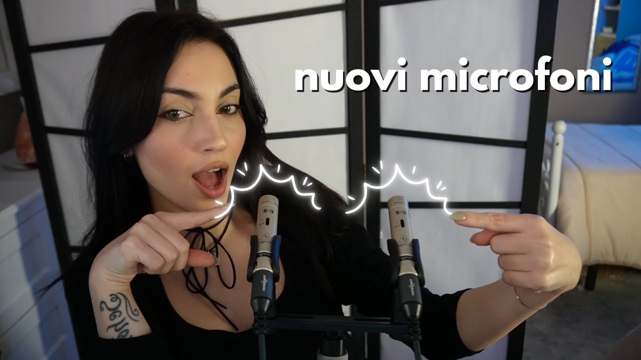 AMERAI QUESTI NUOVI MICROFONI🎙️🌼 Asmr