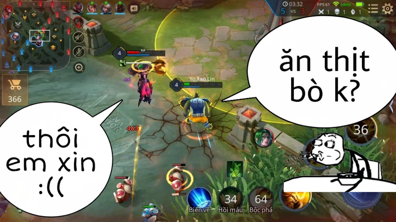 Troll Game _ Bò Chát Tổng Ai Ăn Thịt Bò Không Và Cái Kết Khắm Lọ | Không Nhịn Nổi Cười