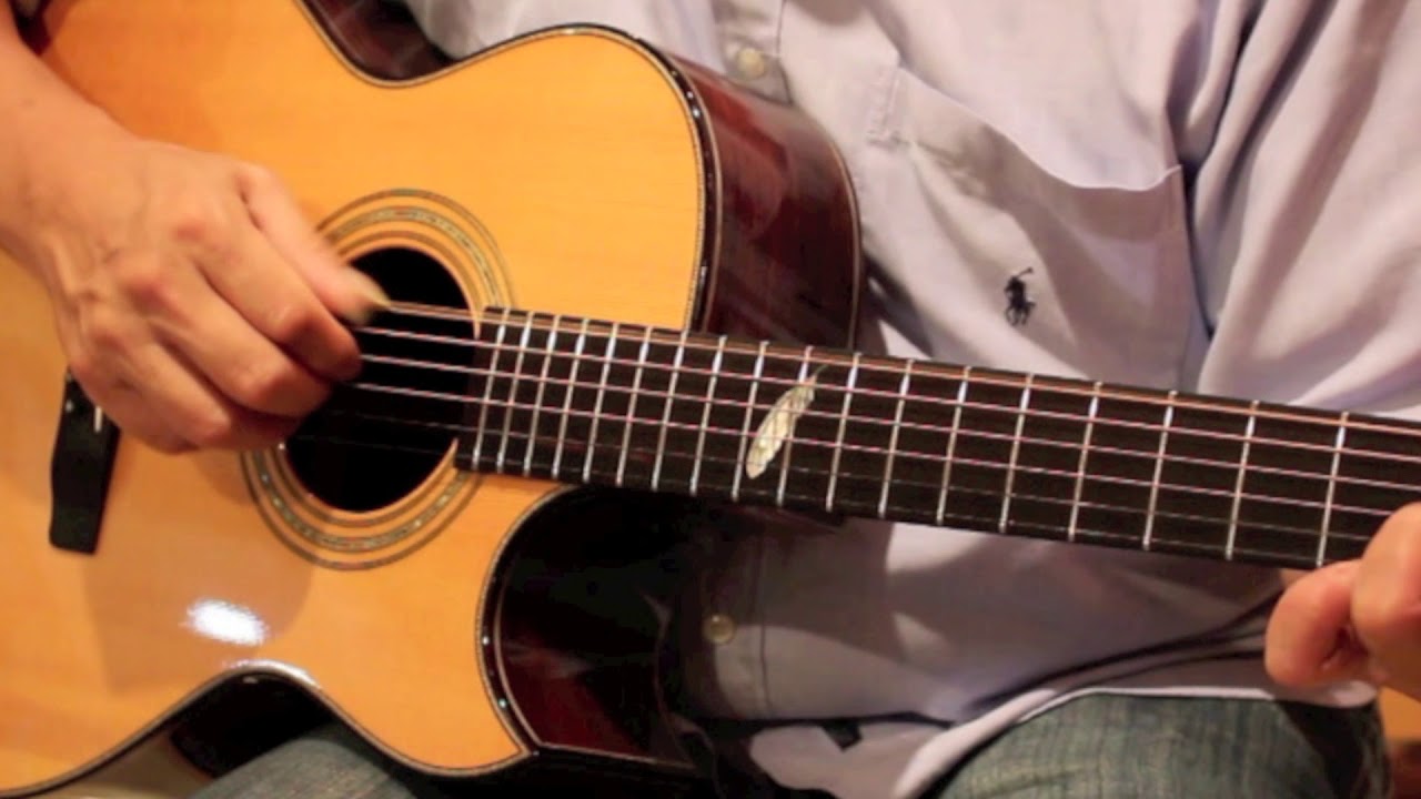 James Olson SJ Cutaway Brazilian Rosewood Demo