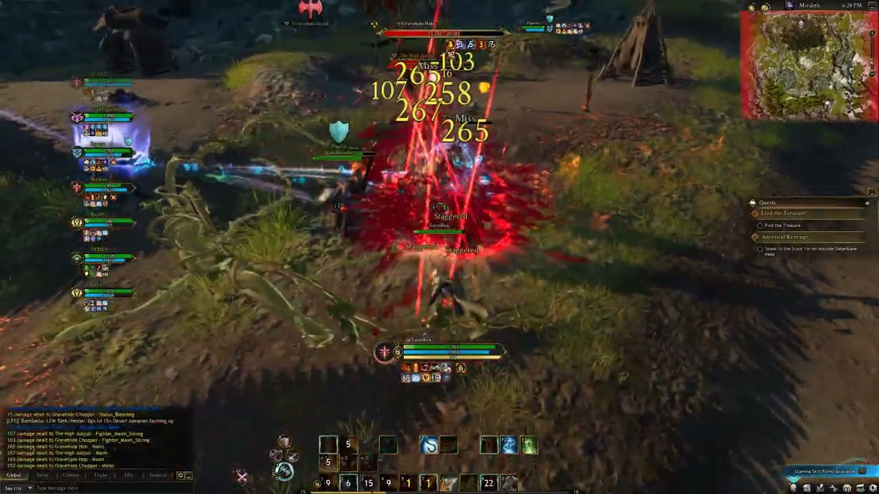 Gameplay guide Fighter AOC farm OAK