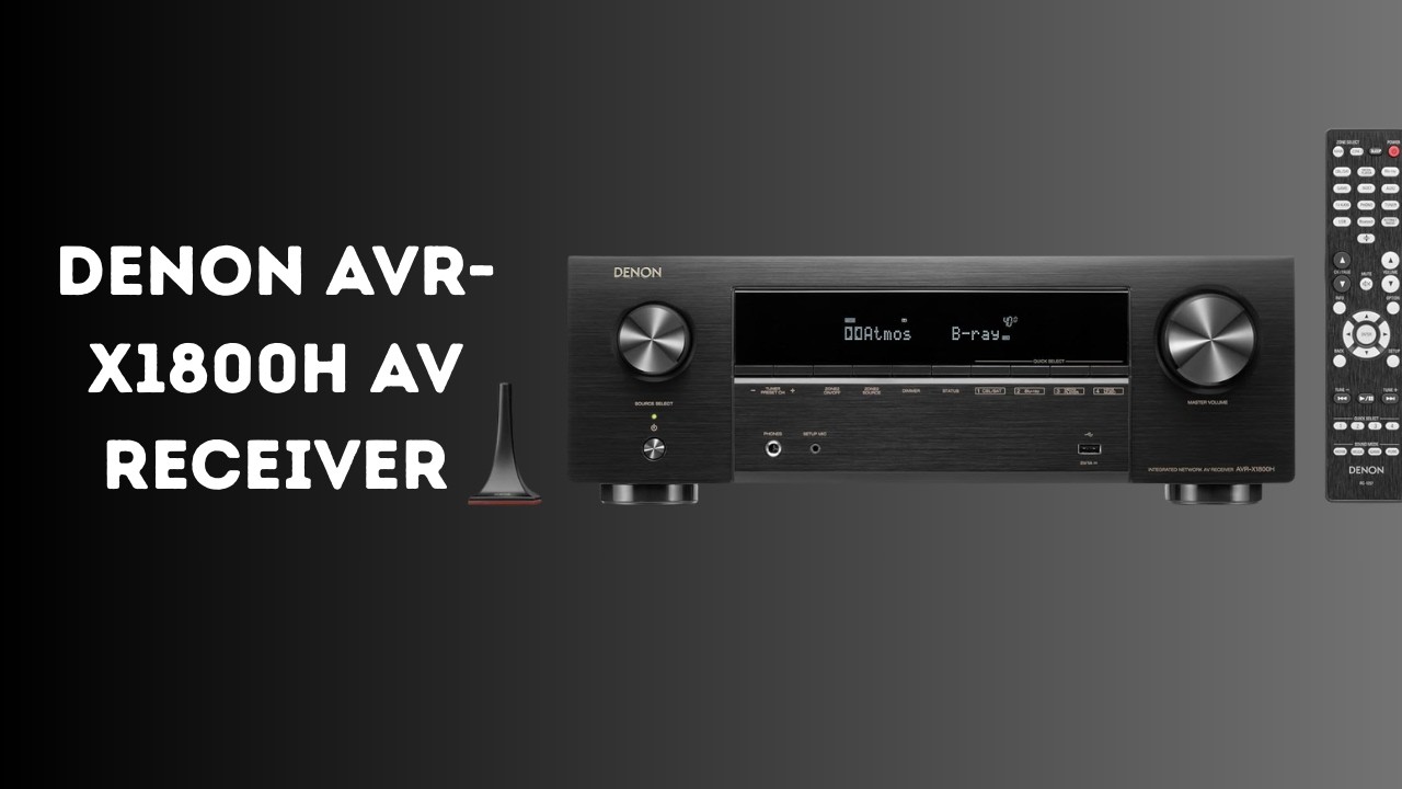 8K Home Theater Power & Dolby Atmos Sound | Full Review – Denon AVR-X1800H