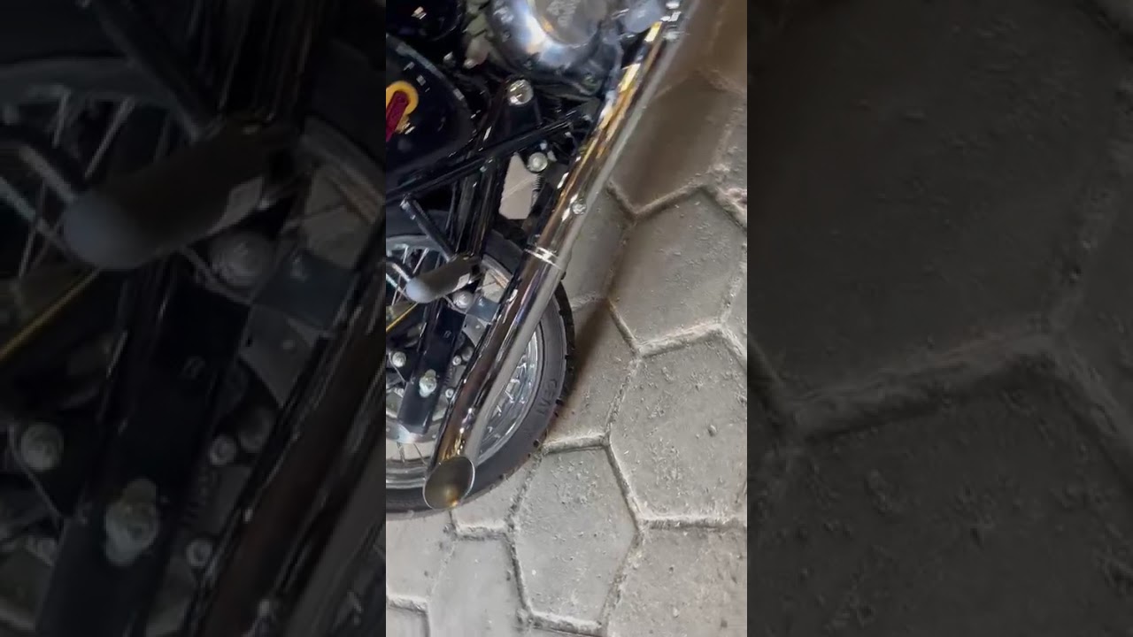 escape. bronco para royal classic 350cc pedido especial gdmotocicletas