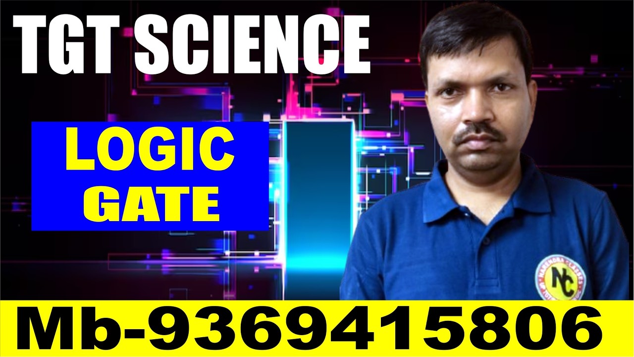 TGT /PGT PHYSICS logic GATE ( डिजिटल गेट से संबंधित हर प्रकार की समस्या का समाधान इस क्लास में ) -5