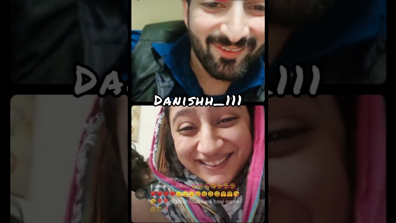 live masti || danish with their sister and nephew 🥰