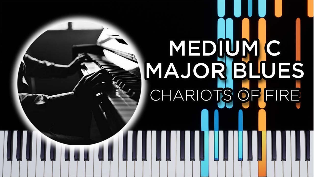 Medium C Major Blues for Piano | Great Balls of Fire - Blues Piano Tutorial