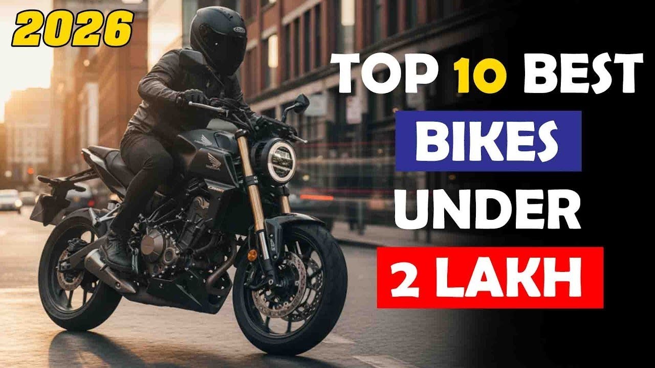 Top 10 BEST Bikes Under 2 Lakh in India (2026) 🔥 | Sports, Cruiser & Adventure!