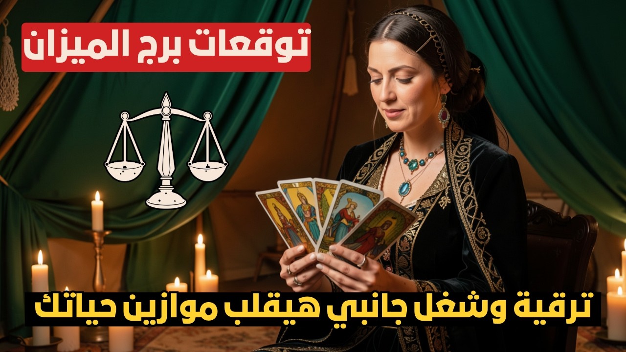 توقعات برج الميزان ⚖️ صلح مع صديق قديم 🤝 ترقية وشغل جانبي هيقلب موازين حياتك 💼 وفلوس جيالك قريب