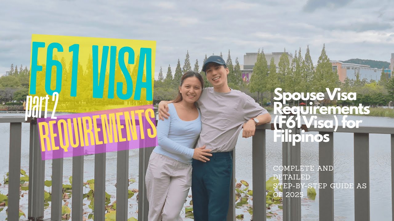 F6 Visa Requirements for Filipinos (Part 2) | Income, Housing & Proof of Relationship Documents, Etc
