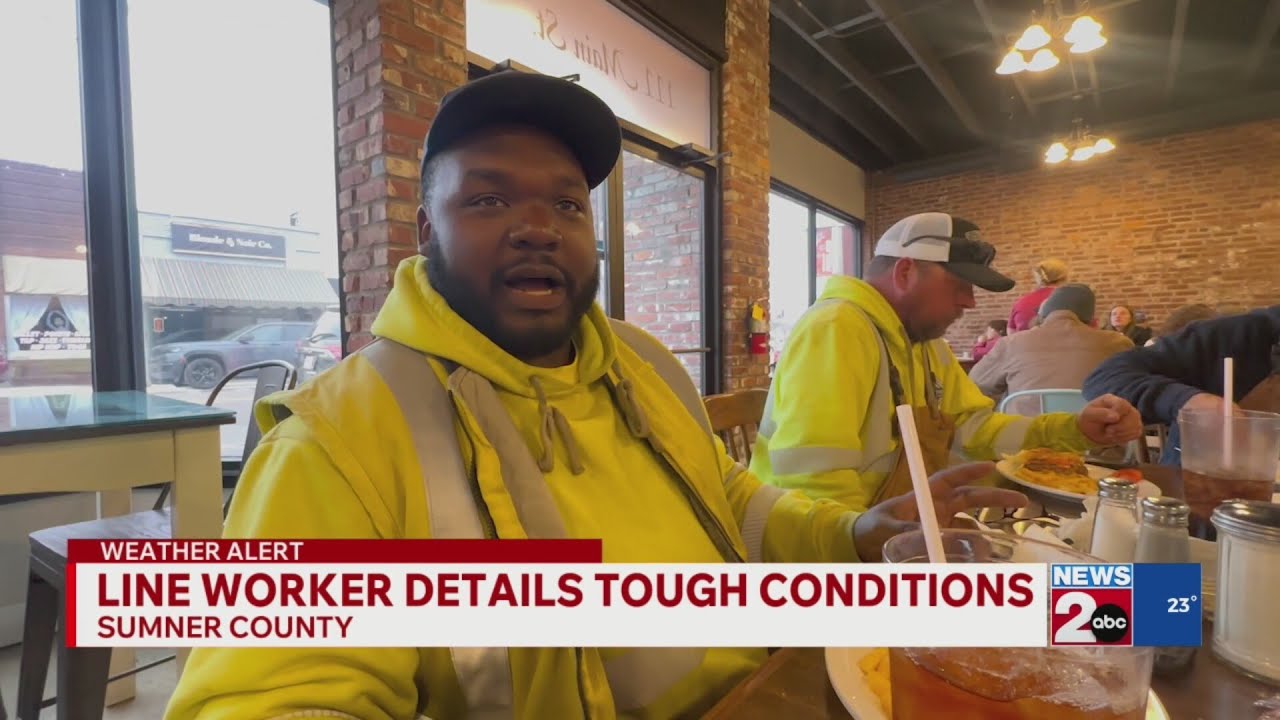 Line worker details tough conditions