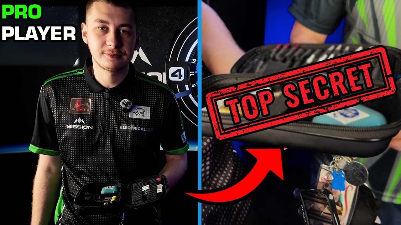 Что игрок в дартс берет с собой в Ally Pally?