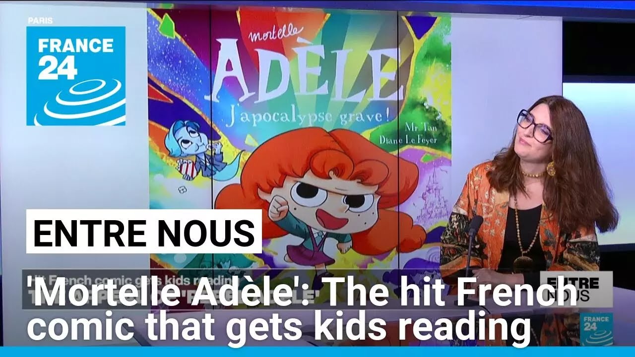 'Mortelle Adèle': The hit French comic that gets kids reading • FRANCE 24 English