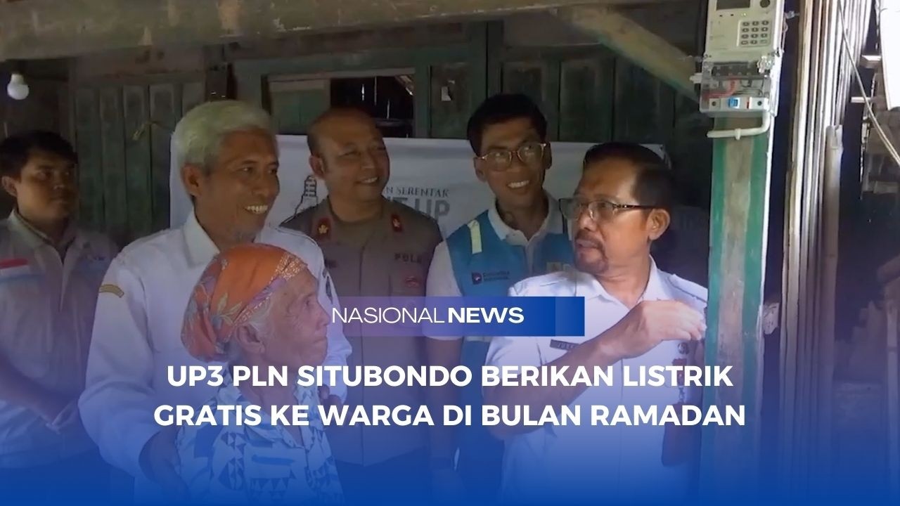 UP3 PLN SITUBONDO BERIKAN LISTRIK GRATIS KE WARGA DI BULAN RAMADAN
