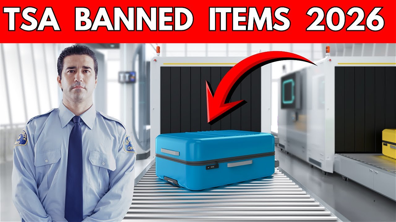 TSA КОНФИСУЕТ эти предметы в 2026 году! Не приносите их!