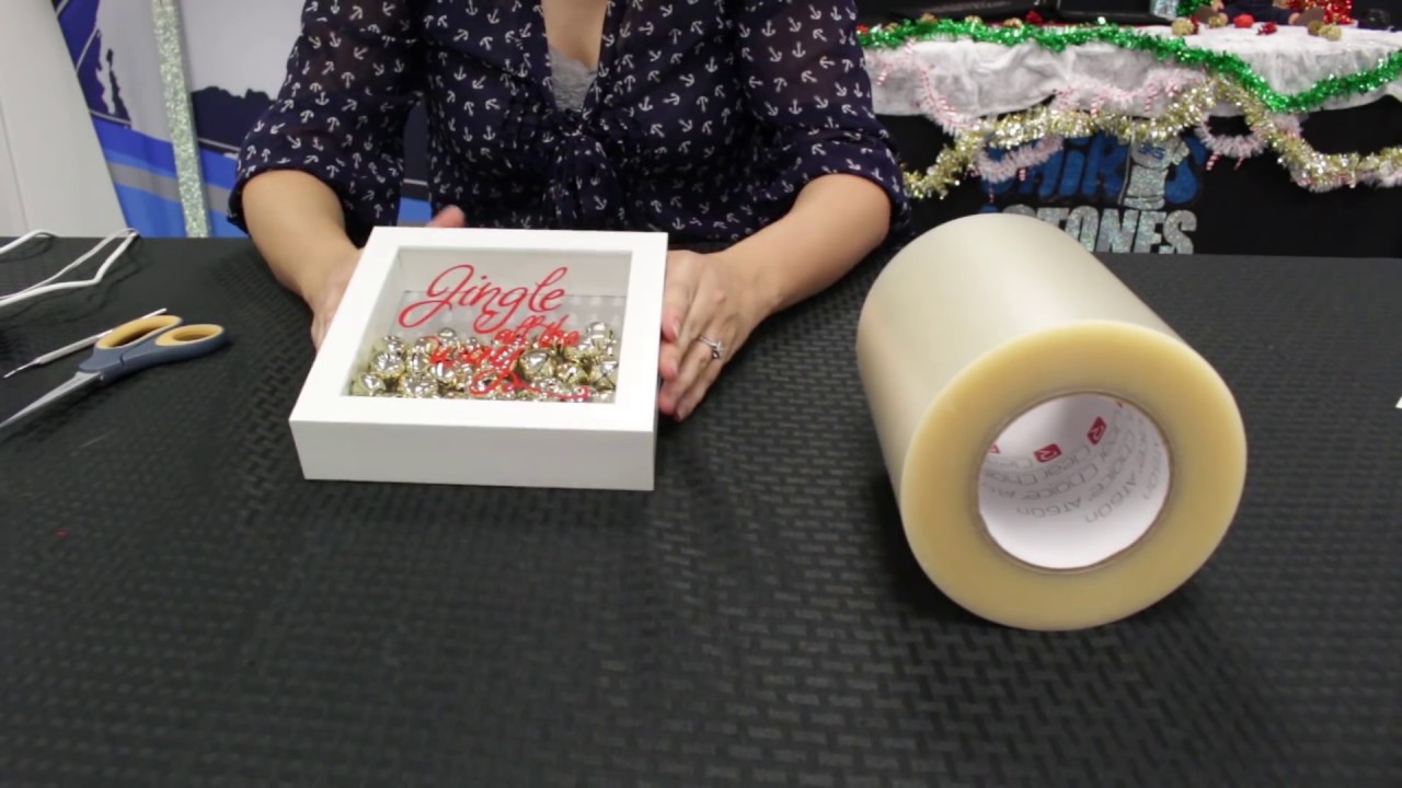 Creating A Jingle Bell Shadow Box with the Silhouette Portrait