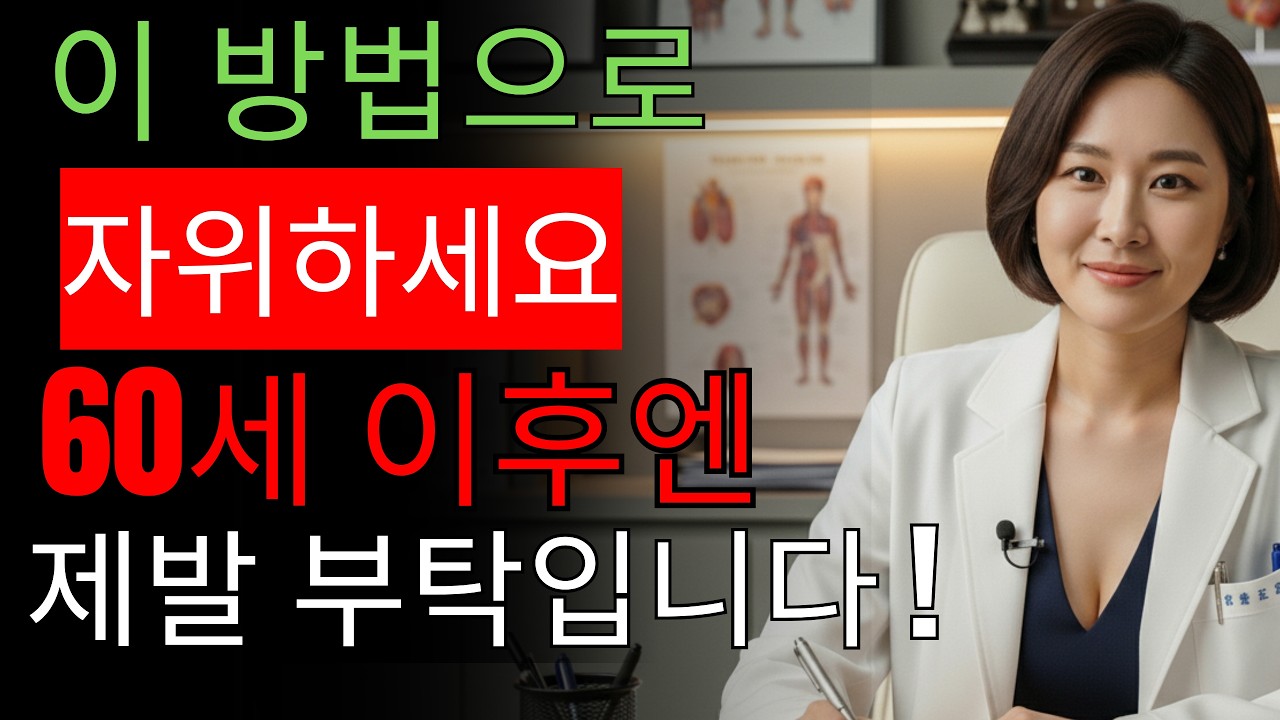 비뇨기과 전문의: 60세 이후 안전한 자위 방법 – 반드시 피해야 할 3가지 치명적 실수!