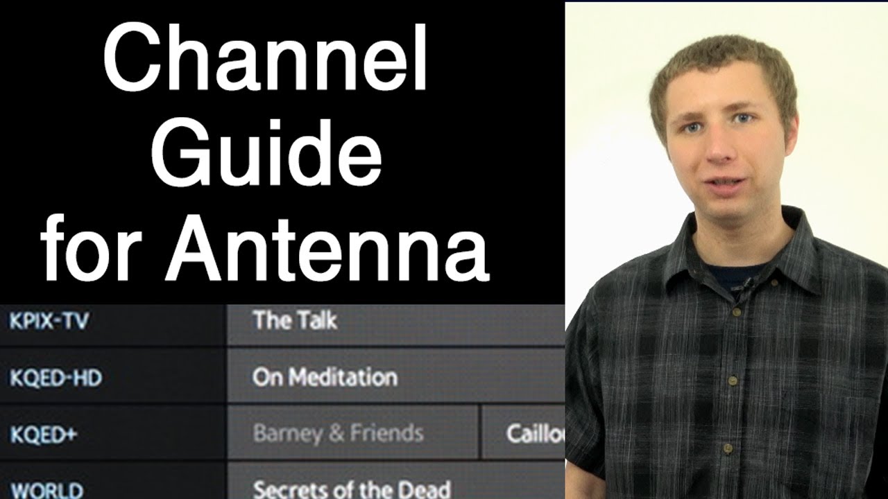 Параметры руководства по телеканалам для OTA Antenna TV