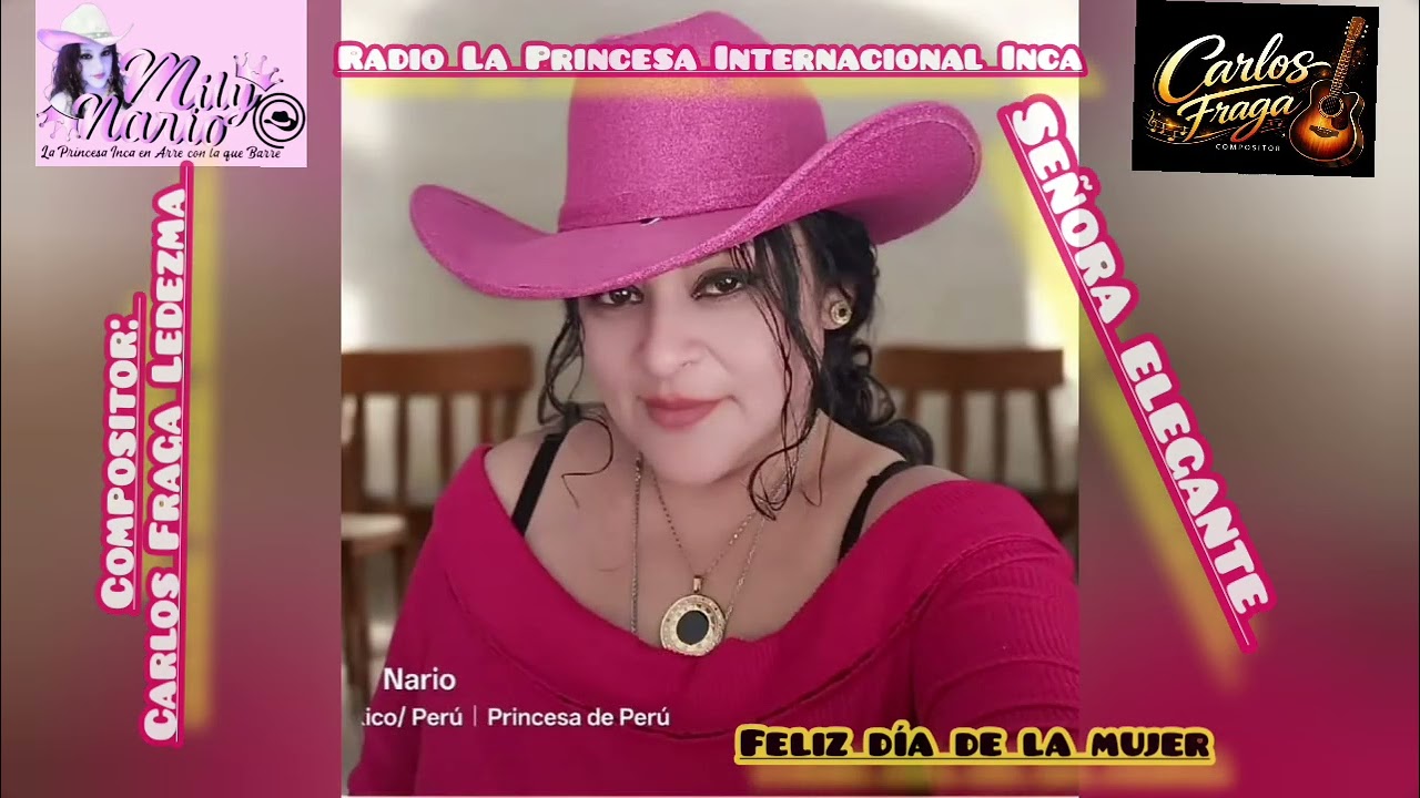 Carlos  Fraga ledezma tema Señora Elegante.