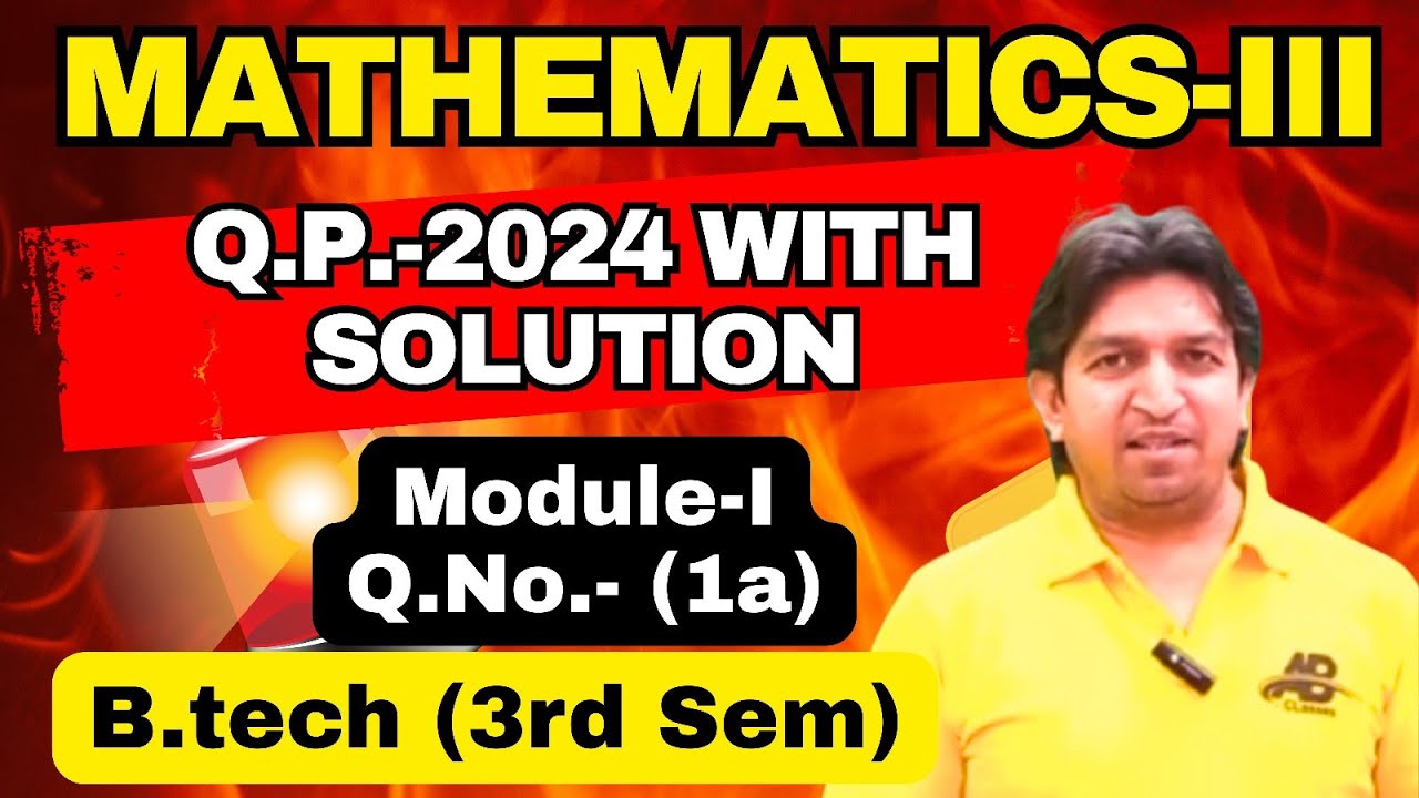 RGPV Mathematics 3rd question paper december 2024, mathematics 3 question paper rgpv