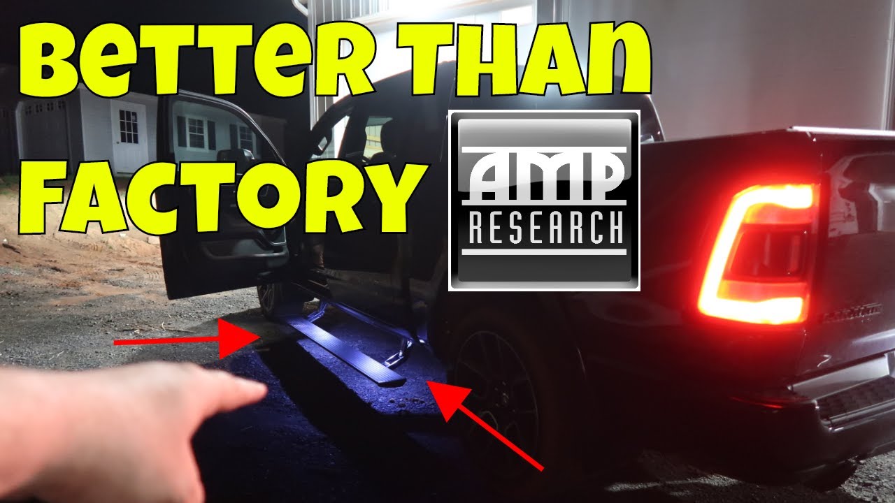 Установка усилителя мощности Amp Research 2019 Ram 1500