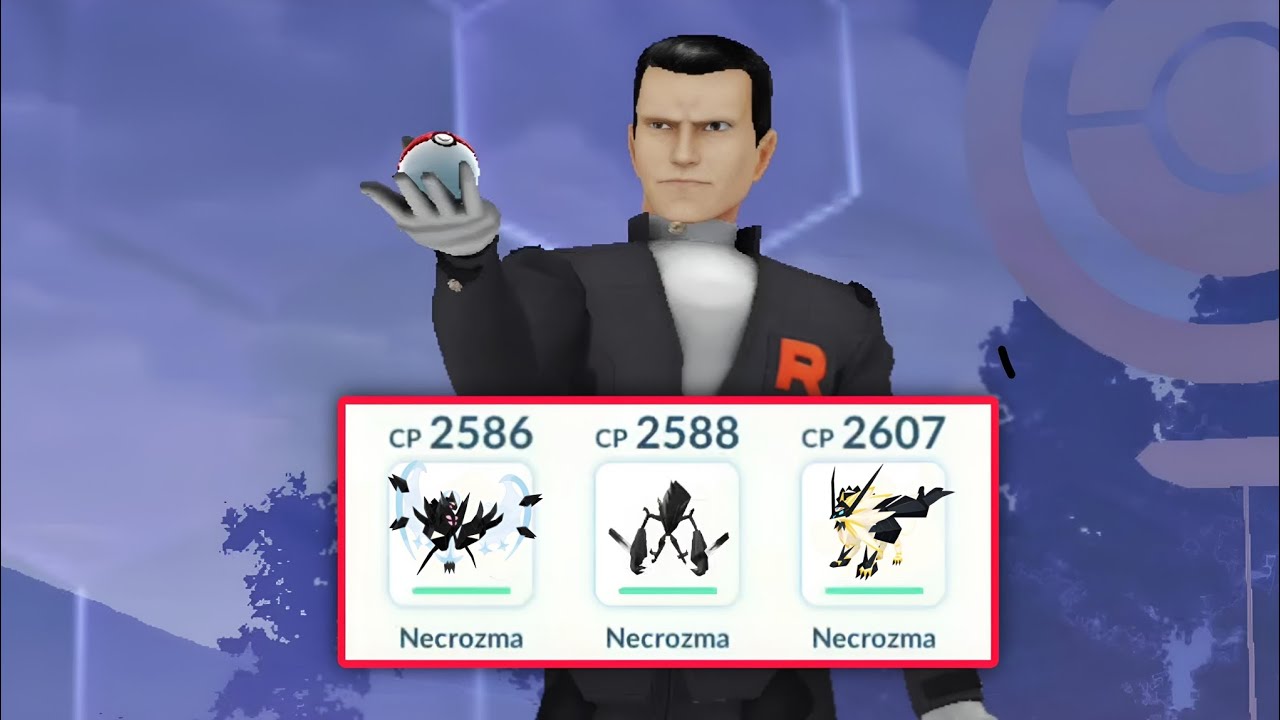 Team Necrozma vs Giovanni....