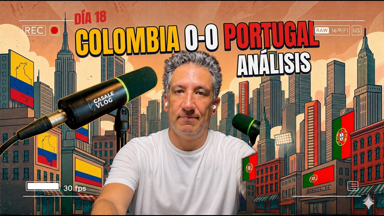 An&aacute;lisis del empate 0-0 entre Colombia y Portugal | Antonio Casale