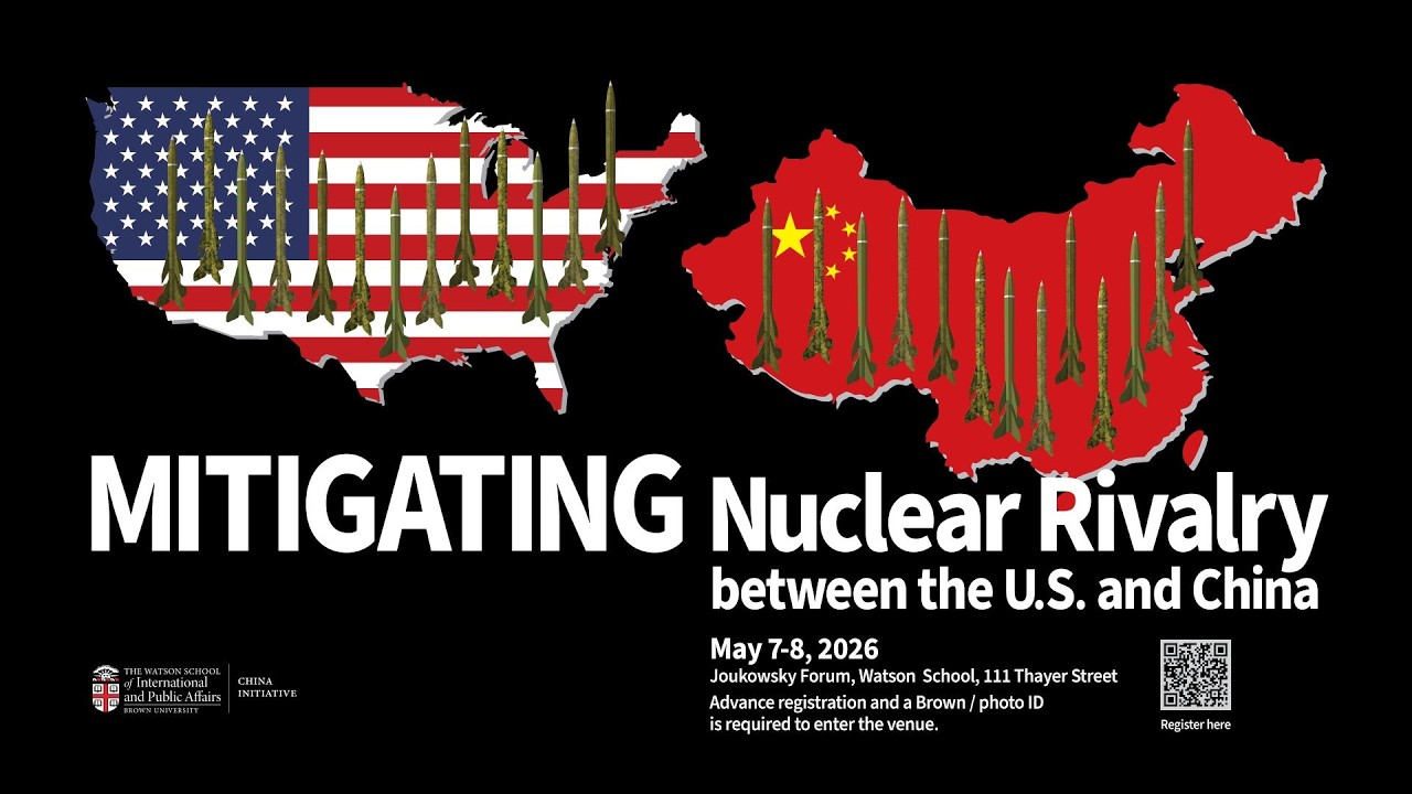 Mitigating Nuclear Rivalry between the U.S. and China Keynote