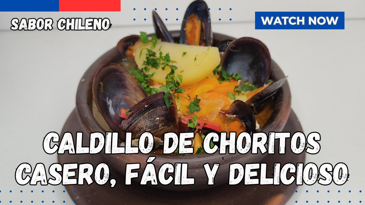 ¡Caldillo de Choritos! Receta Fácil y Económica que Sorprenderá a Todos 🍲🇨🇱