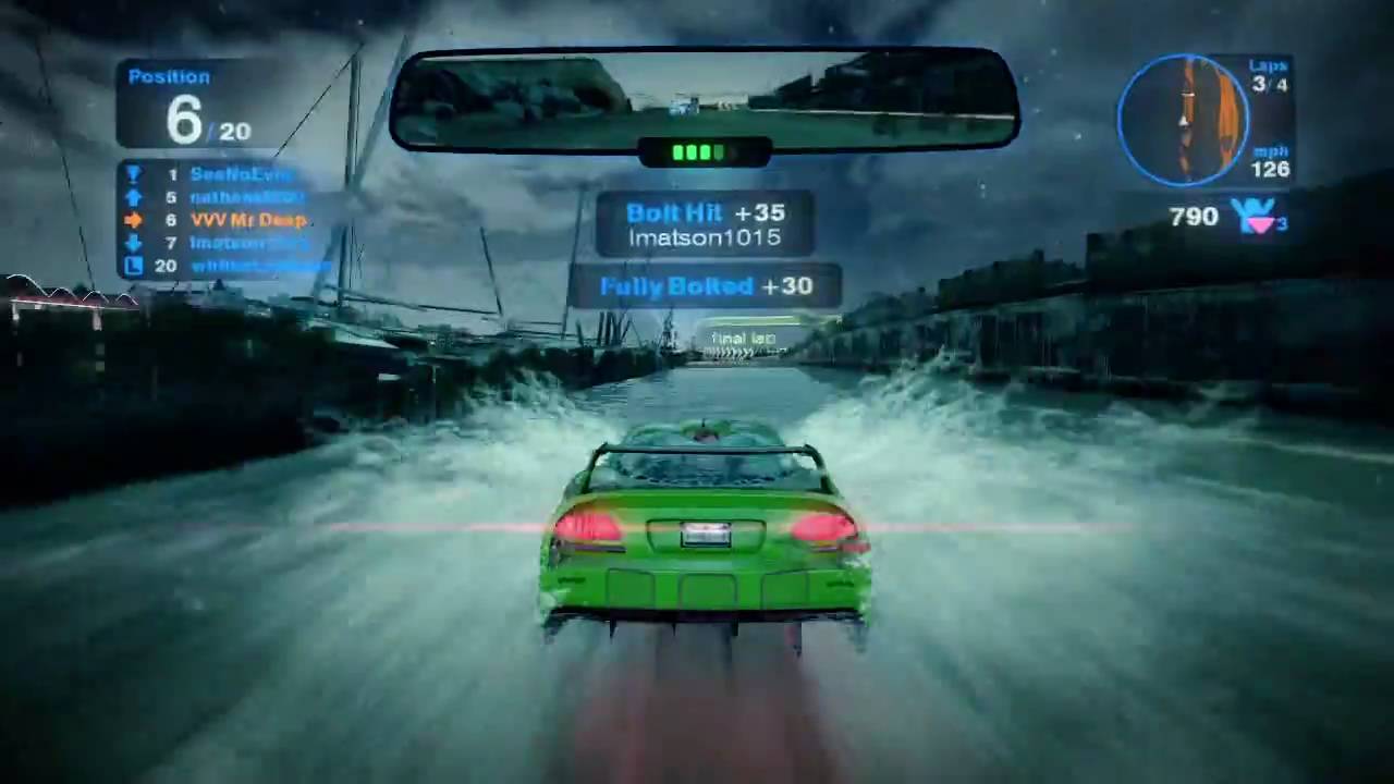 BLUR Multiplayer online XBOX Live 20