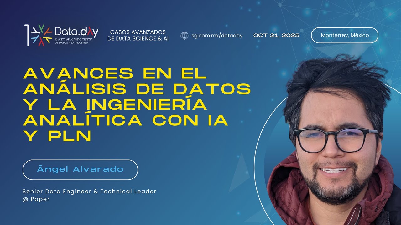 Avances en el análisis de datos y la ingeniería analítica con IA y PLN | Data Day