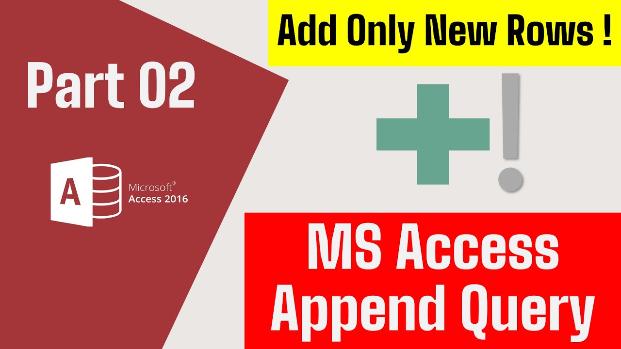 Microsoft Access: Insert New Data to Table with Composite Primary Key Using Append Query