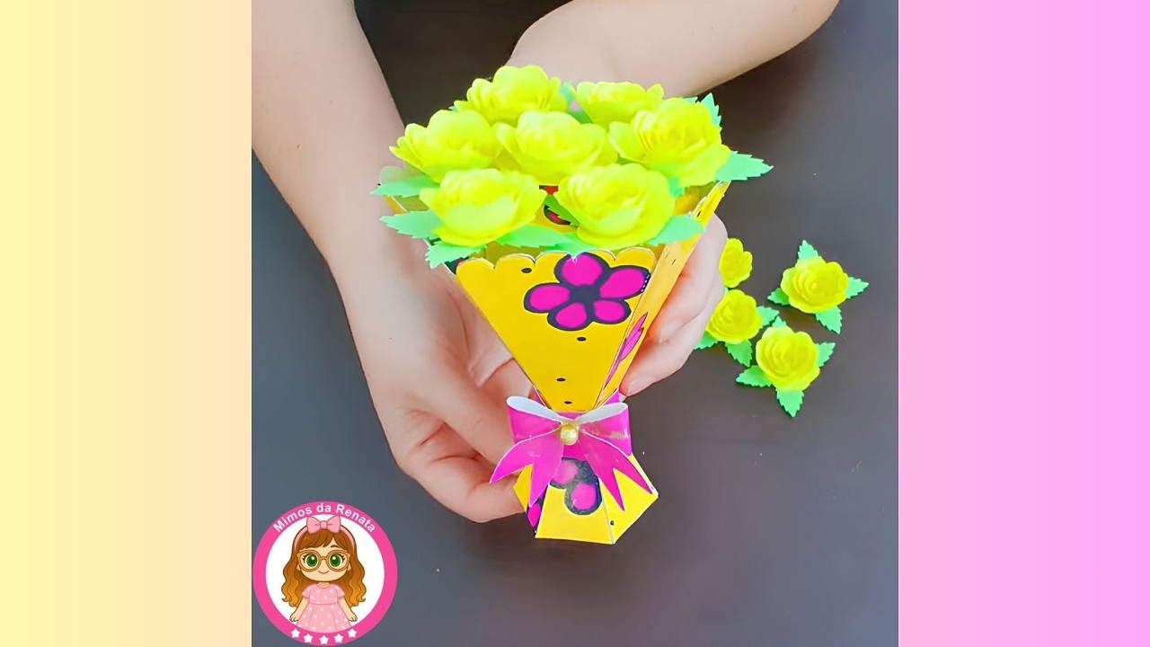 COMO FAZER BUQUÊ DE FLORES PEQUENO NO PIXELLAB  PARA DIA DAS MÃES