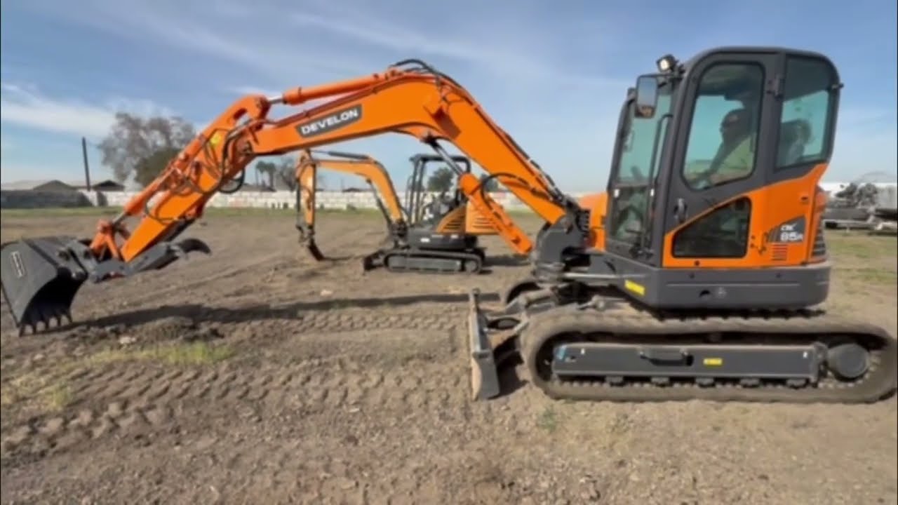 2023 Develon DX85R-3 Hydraulic Excavator