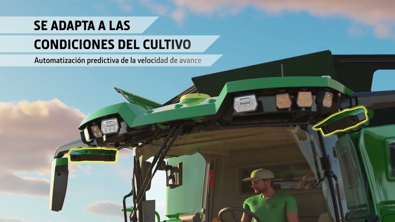 🌾Conoce la S7, la cosechadora digital que está transformando la agricultura!
