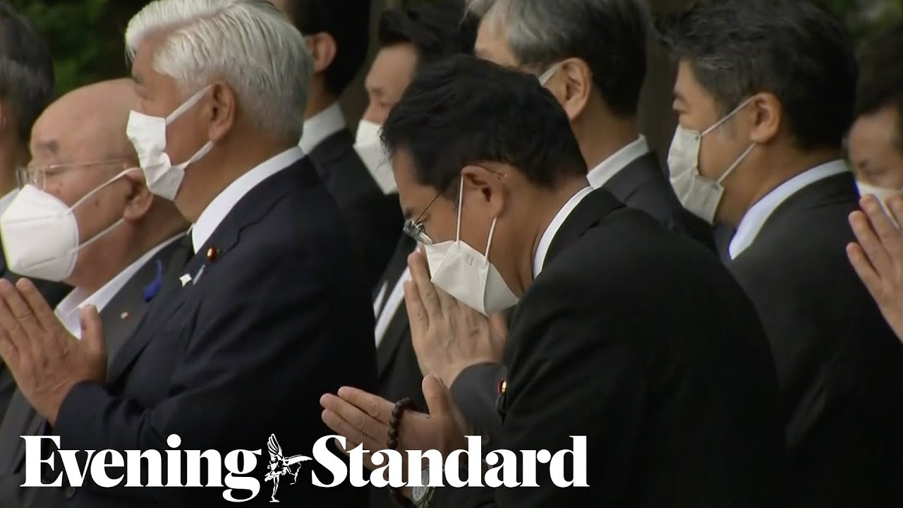 Thousands line Tokyo streets in farewell to Shinzo Abe