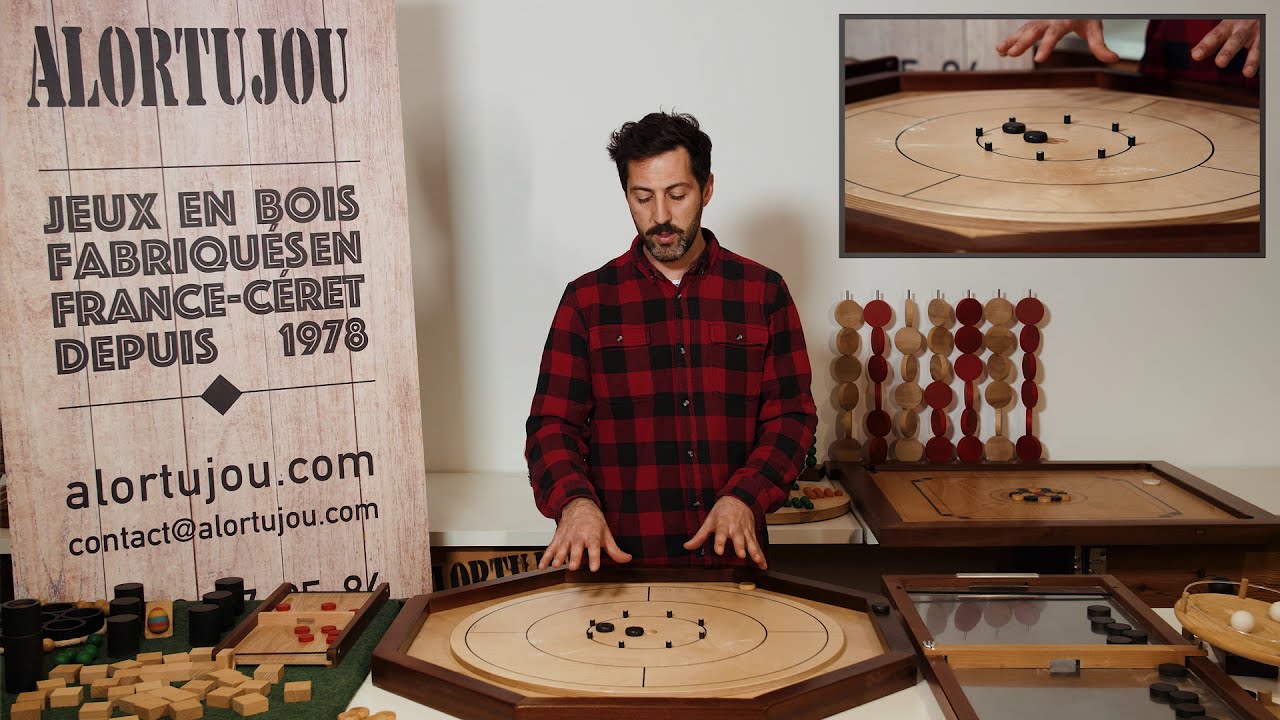 Règle du jeu CROKINOLE par Alortujou - Jeux en bois
