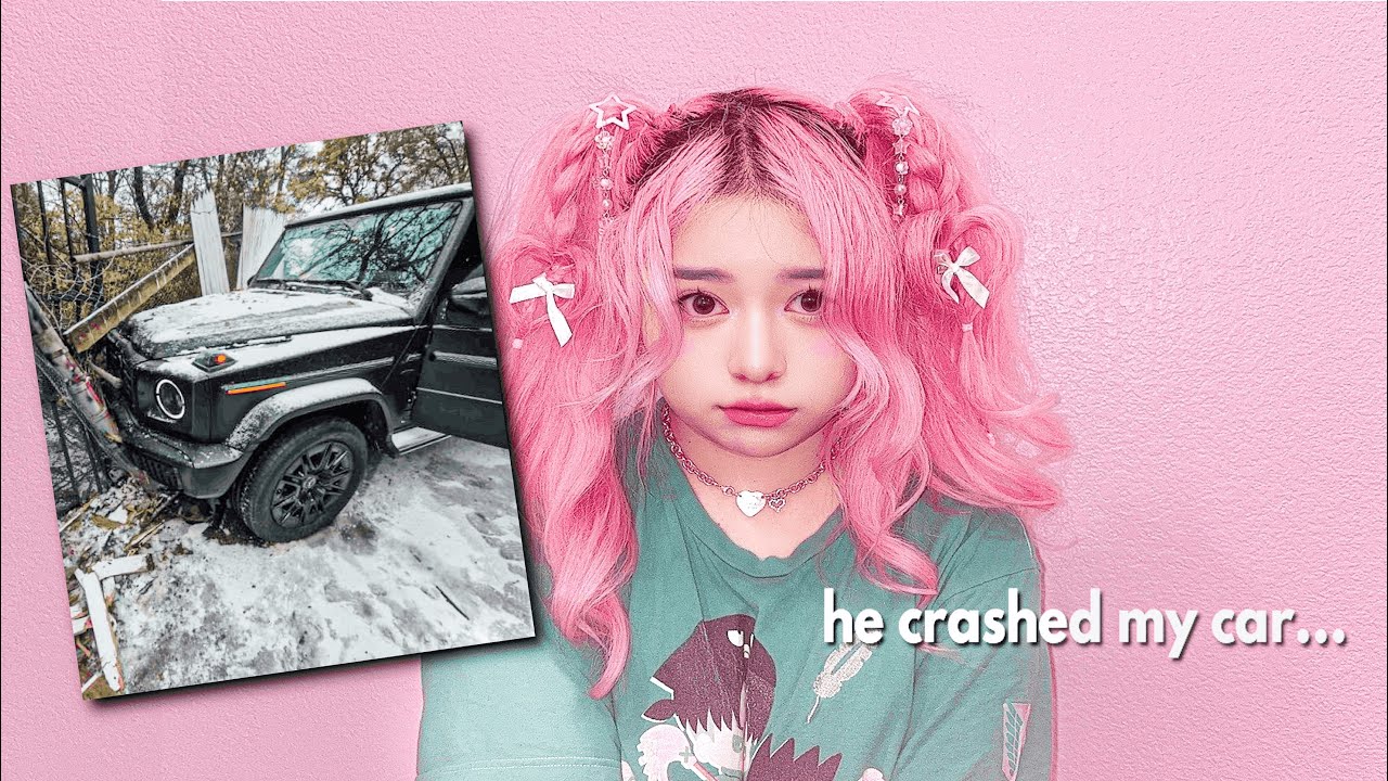 levi just crashed my car...